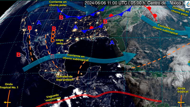 SMN pronostica temperaturas superiores a 40 grados Celsius en 25 estados