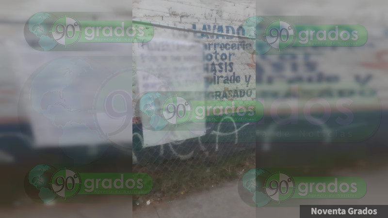 Localizan narcomantas en Morelia: Amenazan a miembros del crimen