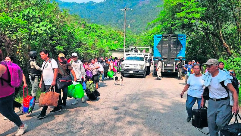 Desplazados de Tila aseguran que no existen condiciones de seguridad y rechazan volver al municipio