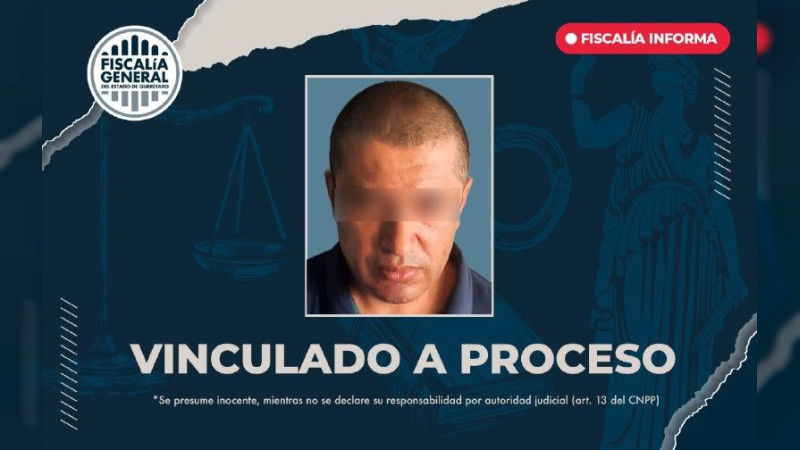 FGE Querétaro detuvo a una persona por presunto homicidio 