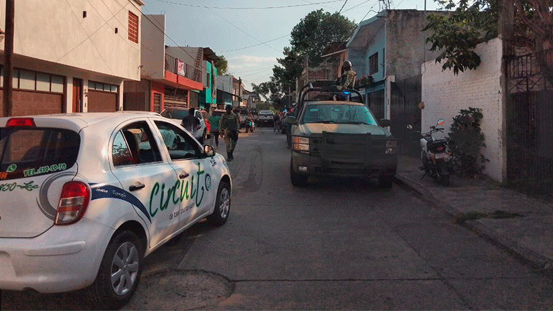 Balean a pareja en Uruapan, Michoacán, él muere y la mujer resulta herida 