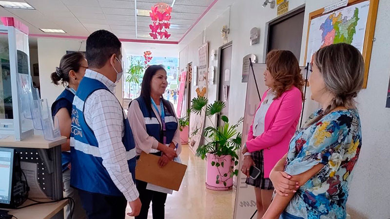 Realiza CEDH Michoacán visita de supervisión al Hospital de la mujer 