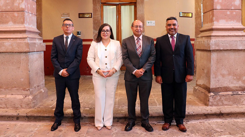 Designaron a Genaro Álvarez Pérez, Alejandra Elenni Velázquez Espino y Enock Iván Barragán Estrada como magistrados 