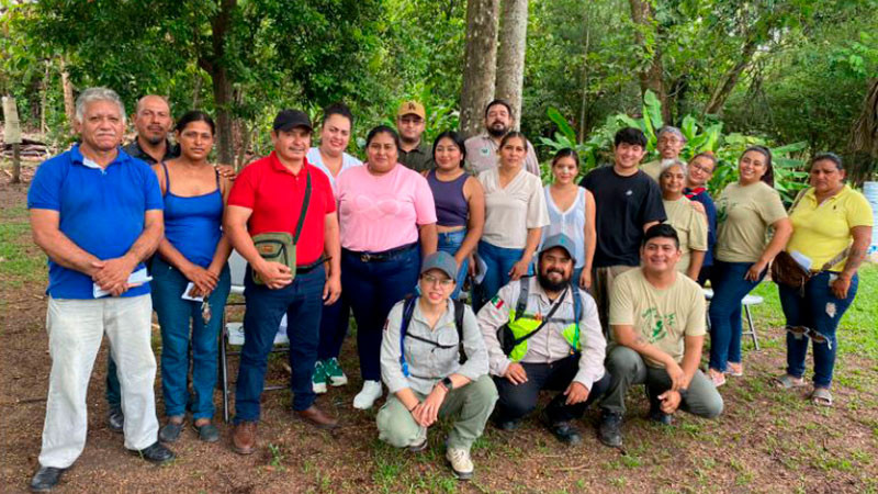 Especialistas de AZCARM y comunidades locales crean observatorio ciudadano para proteger a los monos saraguatos