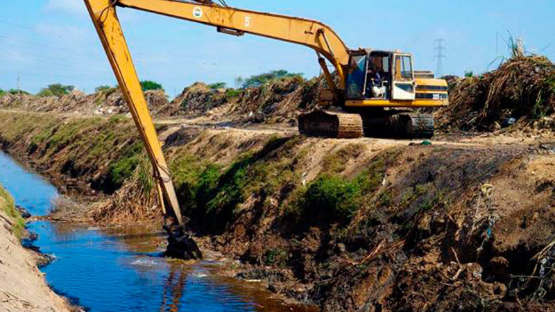 Retiran toneladas de basura en ríos y red de drenaje en Coacalco