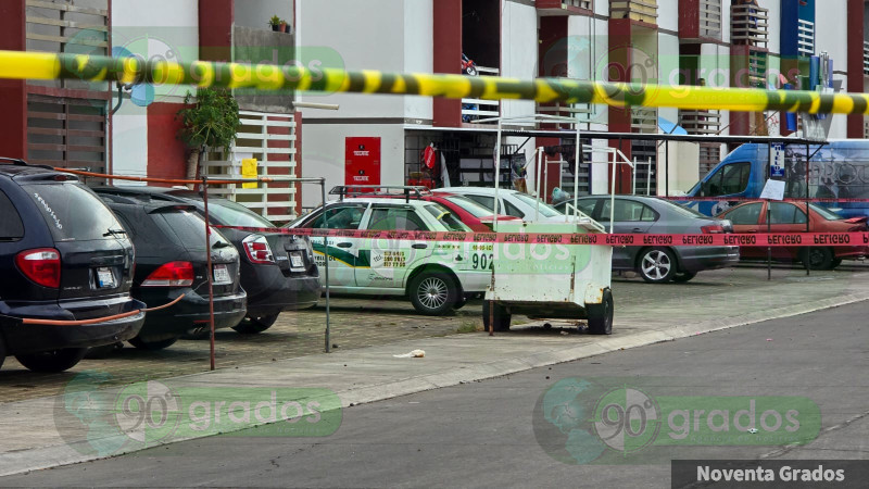 Atacan a tiros a un taxista en Zamora, Michoacán, resultó ileso