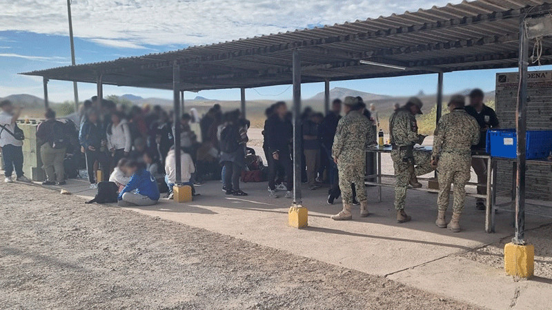 Guardia Nacional rescata a 73 migrantes en Sonora; hay 3 detenidos