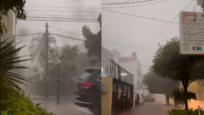 Lluvias generan inundaciones en zona metropolitana de Guadalajara 