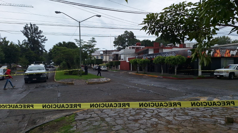 Balean a un individuo en Uruapan, Michoacán, resultó herido