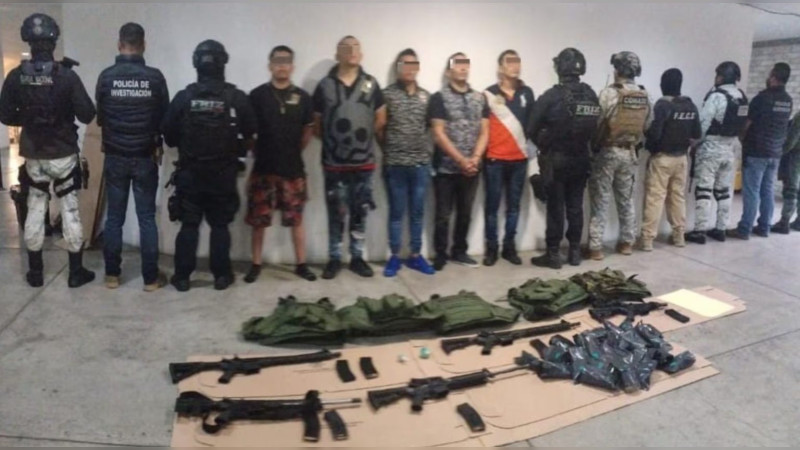 Caen 8 presuntos miembros del CJNG tras homicidio de agente de investigación en Zacatecas