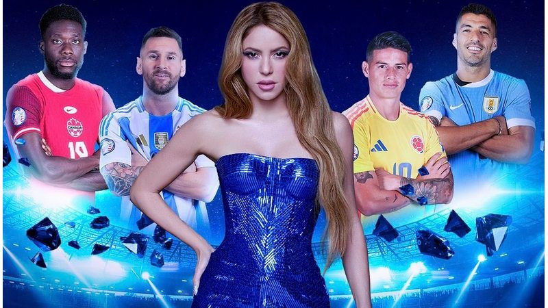 Shakira será protagonista en la final de la Copa América 2024