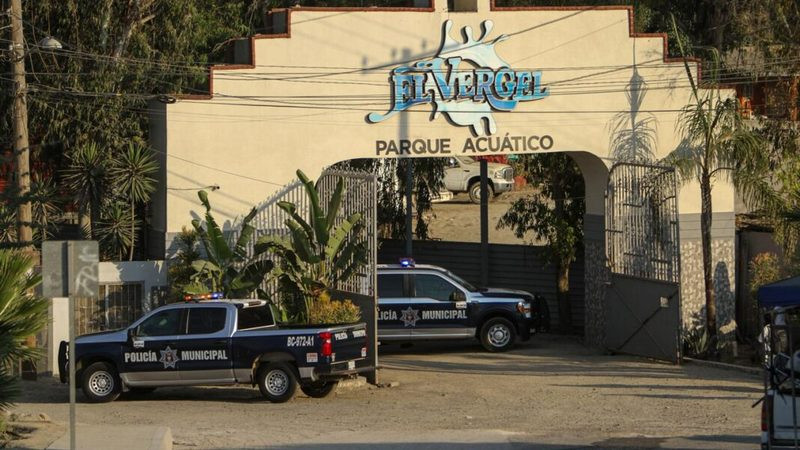 Se suscita ataque armado al interior de balneario de Tijuana; tres mujeres y dos niños heridos