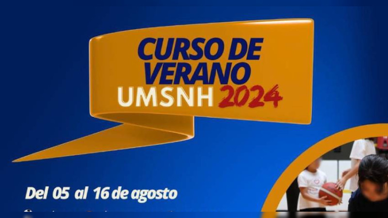 La Universidad Michoacana abre sus puertas a niñas, niños y adolescentes, participa en el Curso de Verano