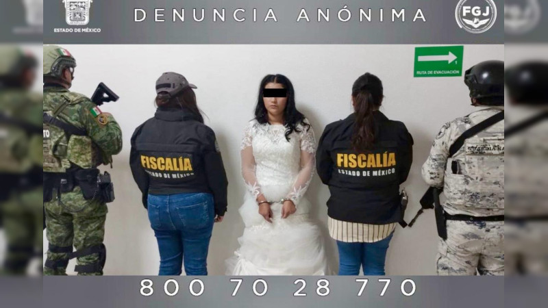 Del altar a la cárcel: Mujer detenida en su boda, recibe 11 años de prisión; se casaría con uno de los más buscados