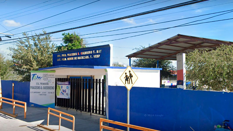 Bala perdida impacta en primaria de Reynosa; no hay lesionados