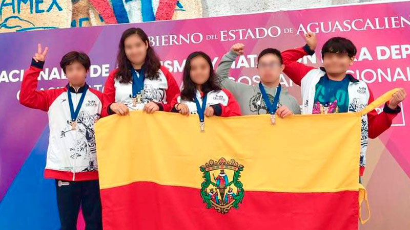 Regresa con 10 medallas equipo de Paranatación IMCUFIDE