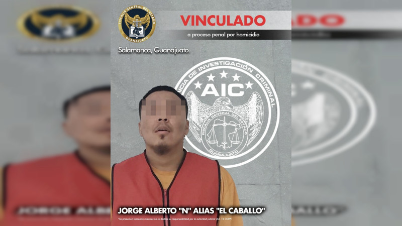 Arrestan a presunto homicida en Salamanca, Guanajuato