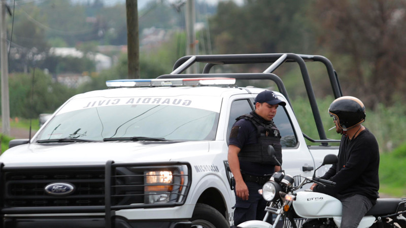 SSP reporta saldo blanco tras reforzamiento de operaciones en Morelia