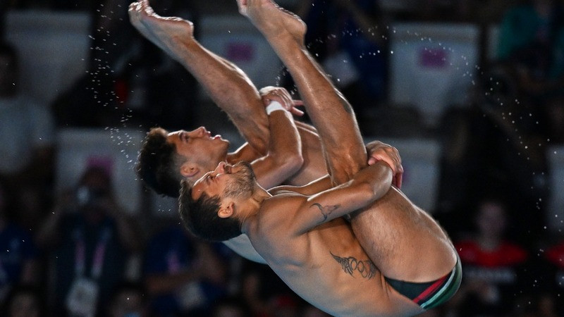 Se queda cerca una nueva medalla para México en clavados sincronizados dentro de París 2024