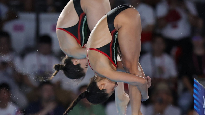 Clavadistas mexicanas se quedan cerca del podio en París 2024