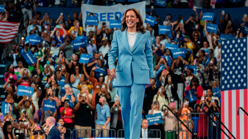 Inicia votación para designar al candidato demócrata a la presidencia de EEUU; Kamala Harris, la favorita