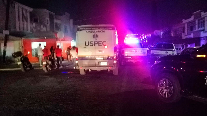 Joven es asesinado a tiros por su vecino en Apatzingán, Michoacán 