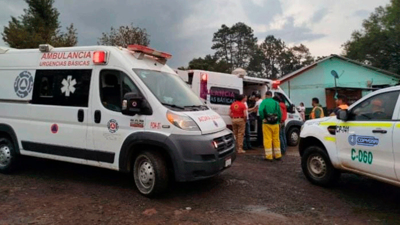 Trabajadores de la Siglo XXI lesionados al caerles un rayo 