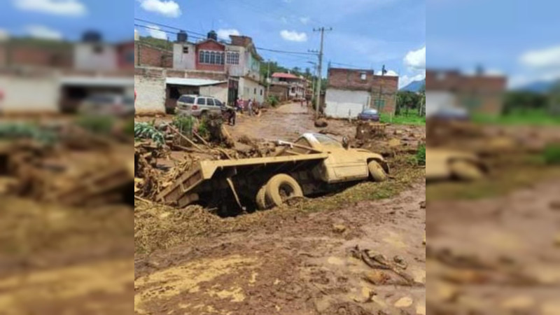 Se revienta olla agrícola en Zacapu, Michoacán: Daña casas, viviendas y afectados exigen reparación o radicalizarán protestas