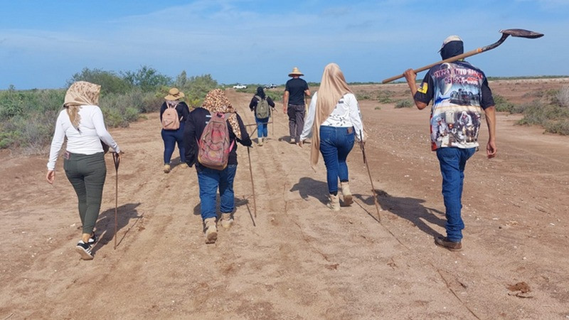 Colectivo de búsqueda localiza 8 fosas clandestinas en Sonora