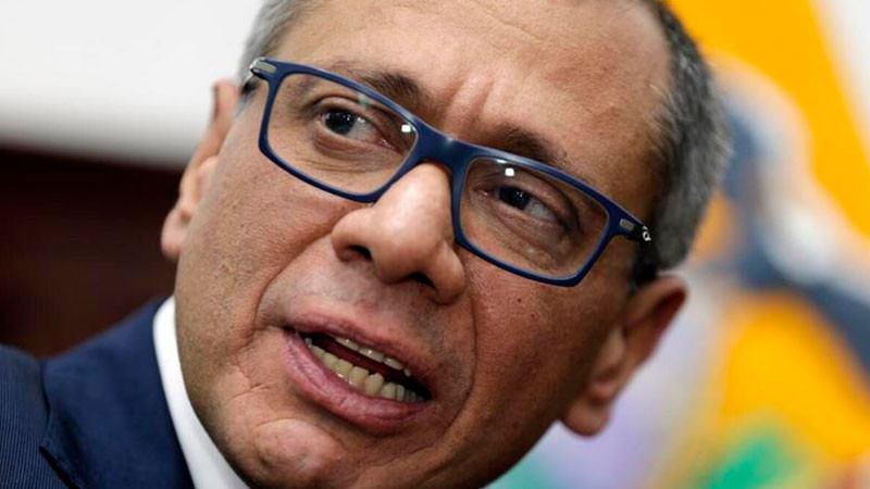 México pide a Ecuador salvoconducto para exvicepresidente Jorge Glas 