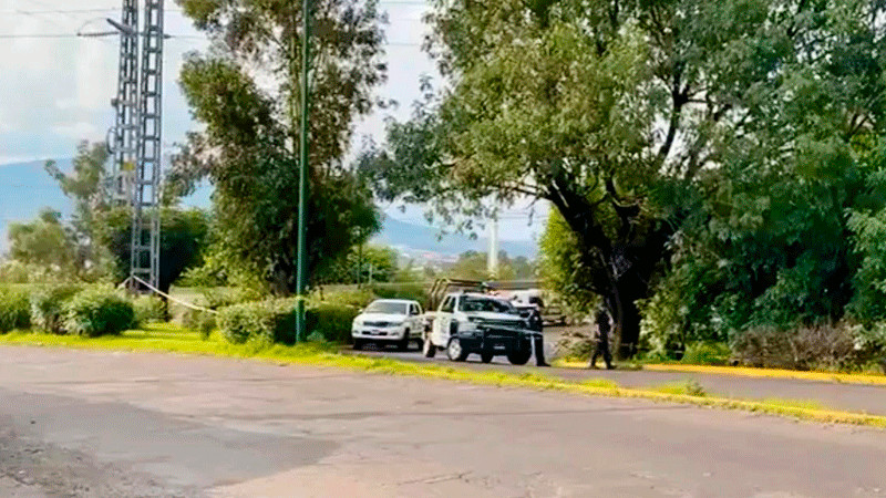 Individuo muere en incidente en Morelia, Michoacán