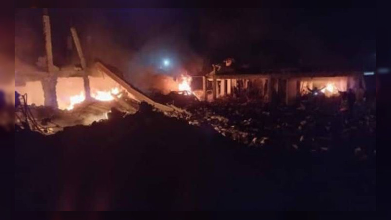 Explosión de polvorín en Irapuato no dejó víctimas mortales