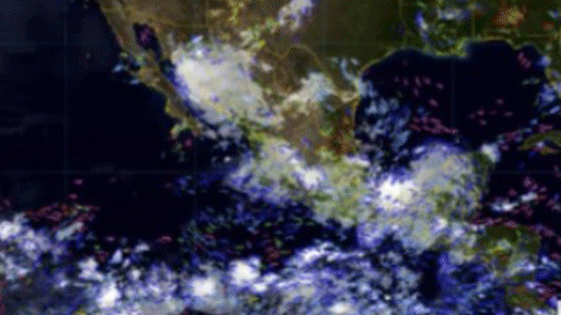 Se pronostican lluvias intensas en regiones de Colima, Guerrero, Jalisco, Michoacán y Oaxaca