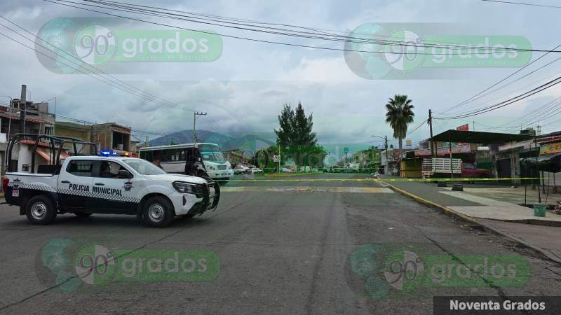 En Zamora, Michoacán, muere chofer que fue atacado a balazos