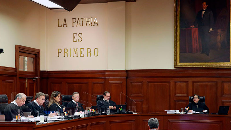 Sin acuerdos, ministros de la SCJN sobre dictamen de reforma judicial 