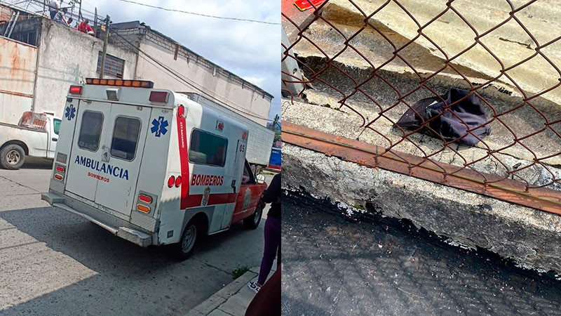 Se electrocuta trabajador en Zitácuaro, Michoacán; resultó con quemaduras 