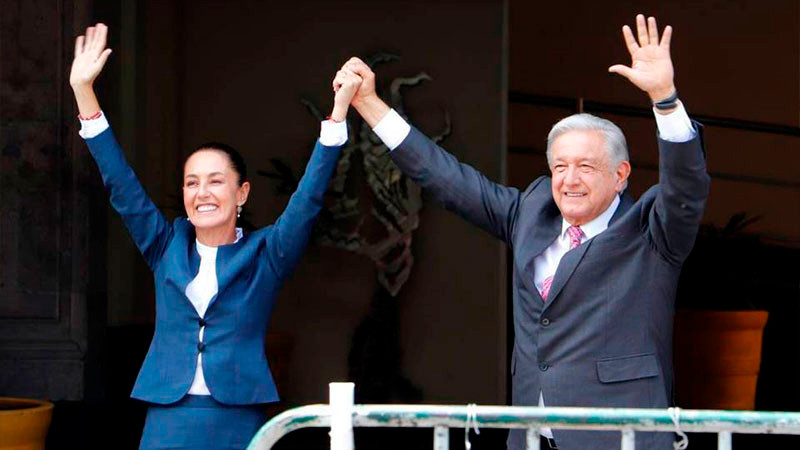 Descarta AMLO futuras diferencias con Sheinbaum por reforma judicial