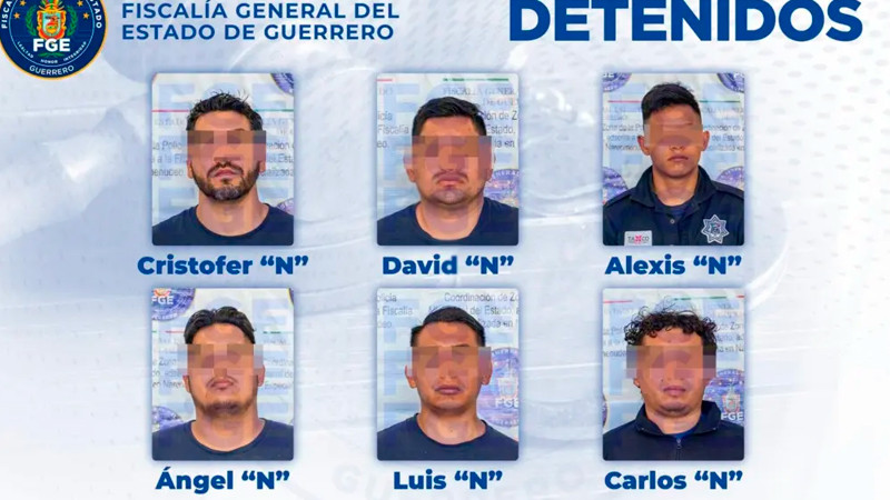 Detienen a 6 policías de Taxco por desaparición forzada