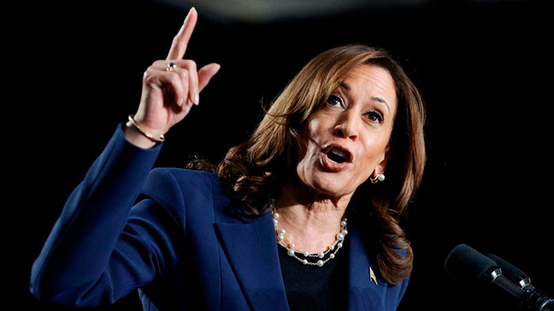 Kamala Harris comenzó gira con miras a captar voto latino 