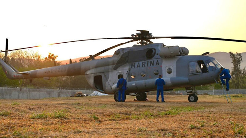 Sobrevuelan helicópteros de la Marina Badiraguato; son tareas rutinarias dice SSP