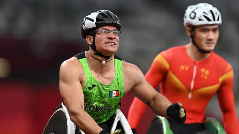 Juan Pablo Cervantes da tercer oro para México en los Juegos Paralímpicos Paris 2024