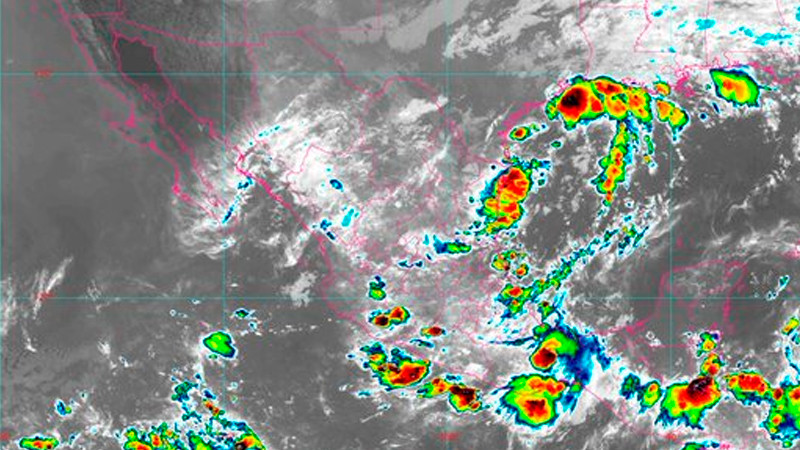 Pronostican lluvias puntuales intensas en 13 estados