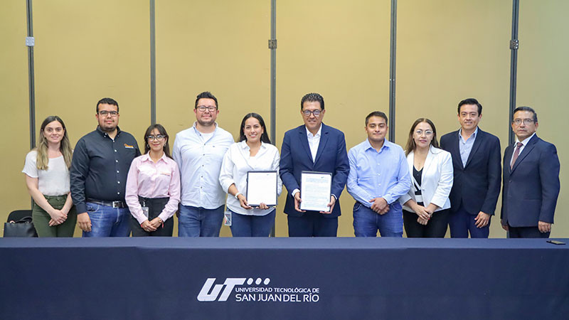 Concreta Universidad Tecnológica de San Juan del Río alianza con Inntech Automatización y Control 