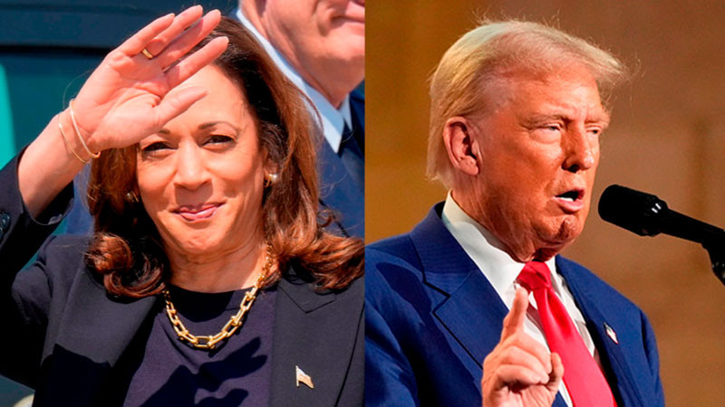 Según encuesta Kamala Harris aventaja 5 puntos a Donald Trump tras debate 