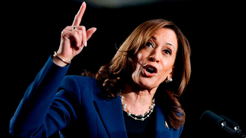 Kamala Harris asegura que irá contra organizaciones criminales mexicanas 