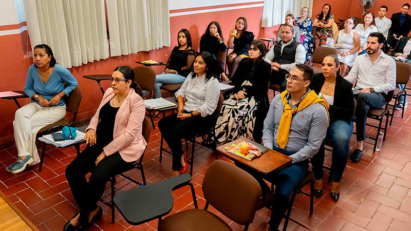 Previo concurso, 13 personas se integran a la reserva para el cargo de facilitador del Poder Judicial de Michoacán 