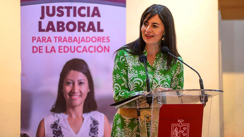 Con transparencia y apego a la norma, justicia laboral para el magisterio: SEE