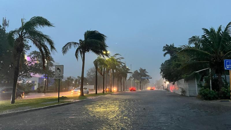 Advierten “peligro máximo” en 5 municipios de Quintana Roo por llegada de ‘Helene’