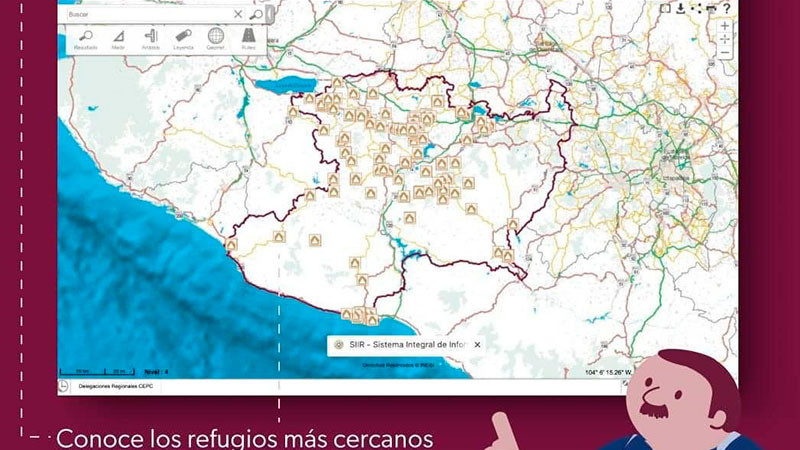 Listos los refugios temporales en Lázaro Cárdenas por aumento del caudal del río Balsas: Protección Civil Michoacán