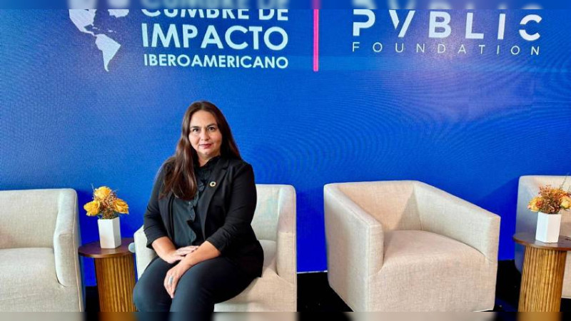 Michoacana Lucy Ponce, partícipe de la Cumbre de Impacto Iberoamericano de la ONU